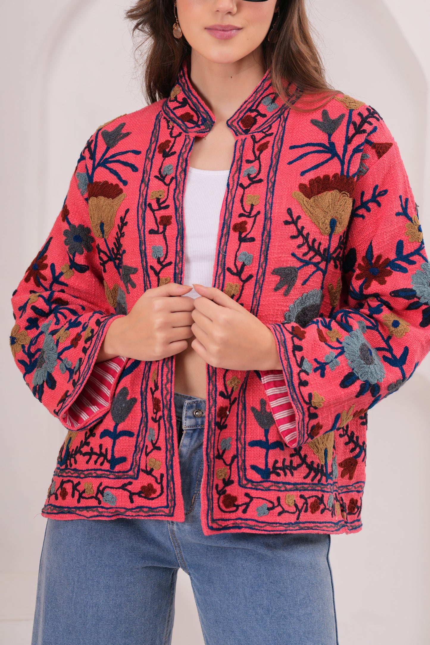 Stitch and Story Jacket | Hand-Embroidered Jackets