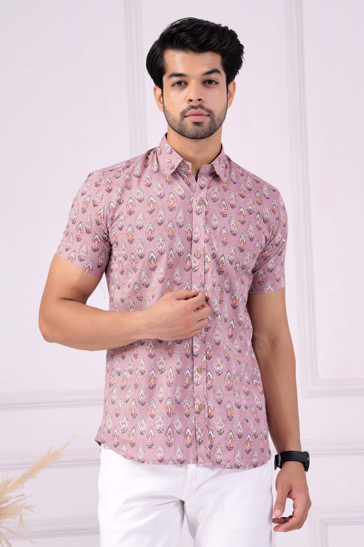 Desert Tradition Designer | Handmade Block Print Premium Cotton shirts for men | Regular Fit