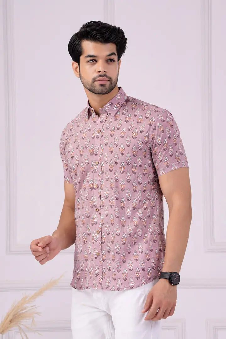 Desert Tradition Designer | Handmade Block Print Premium Cotton shirts for men | Regular Fit