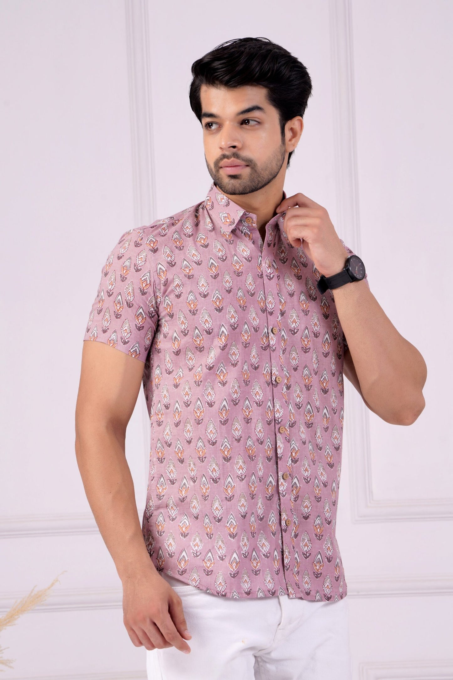 Desert Tradition Designer | Handmade Block Print Premium Cotton shirts for men | Regular Fit