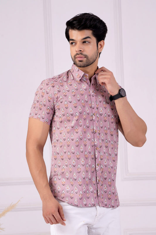 Desert Tradition Designer | Handmade Block Print Premium Cotton shirts for men | Regular Fit