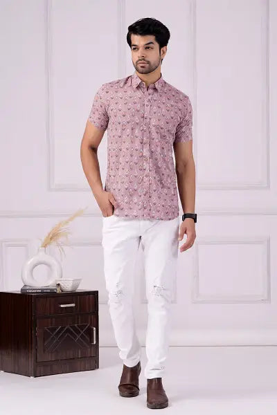 Desert Tradition Designer | Handmade Block Print Premium Cotton shirts for men | Regular Fit