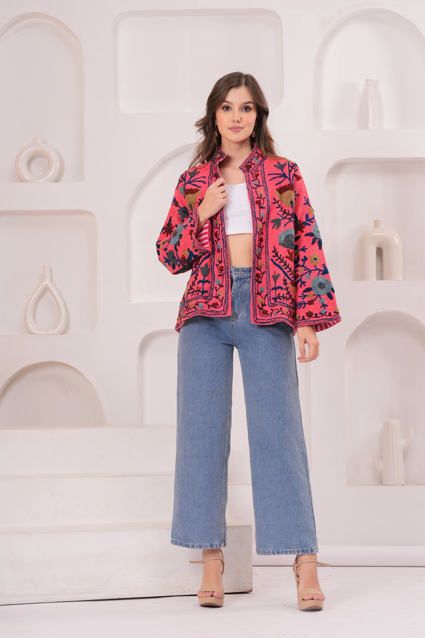 Stitch and Story Jacket | Hand-Embroidered Jackets