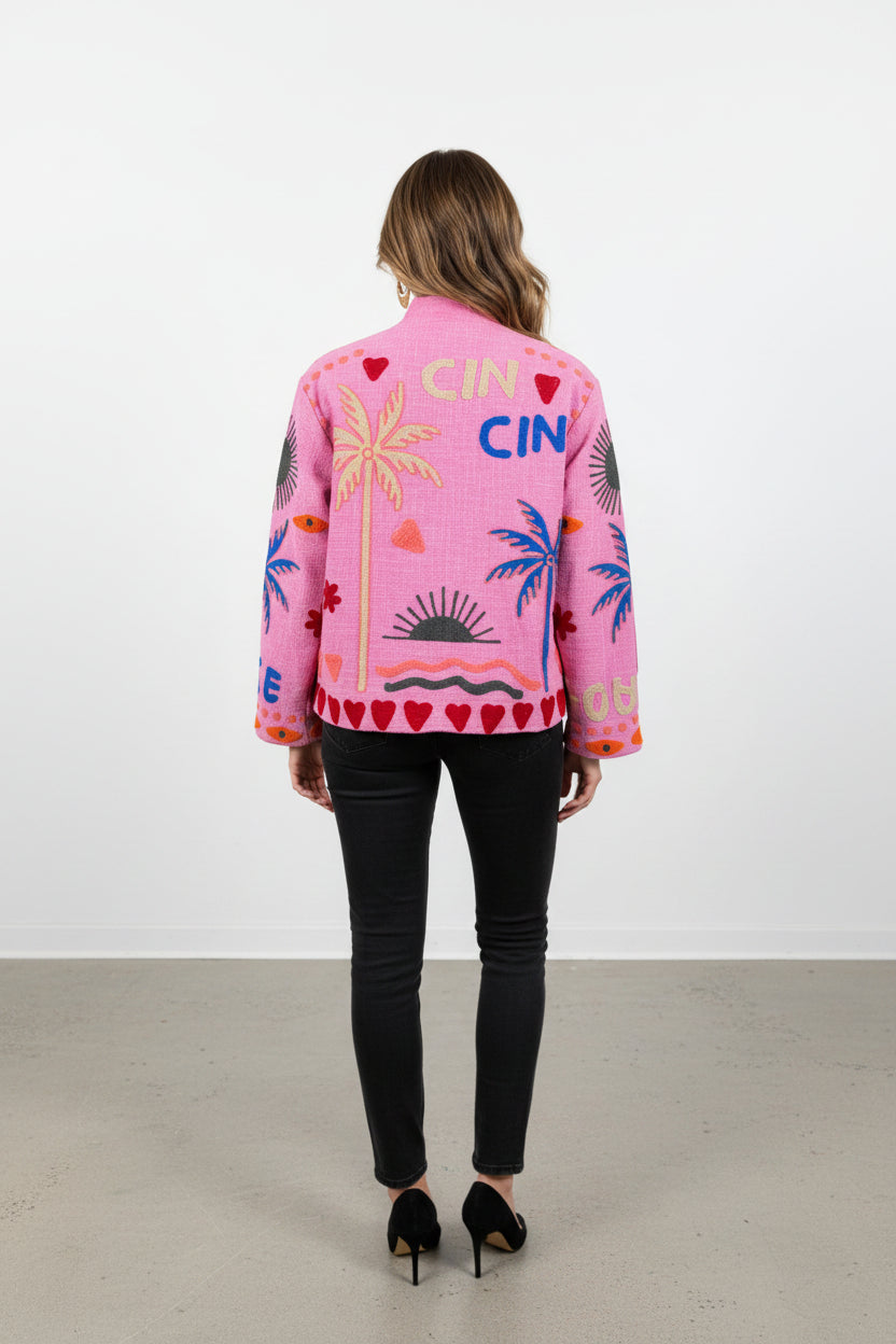 Sunlit Bloom Reversible Jacket