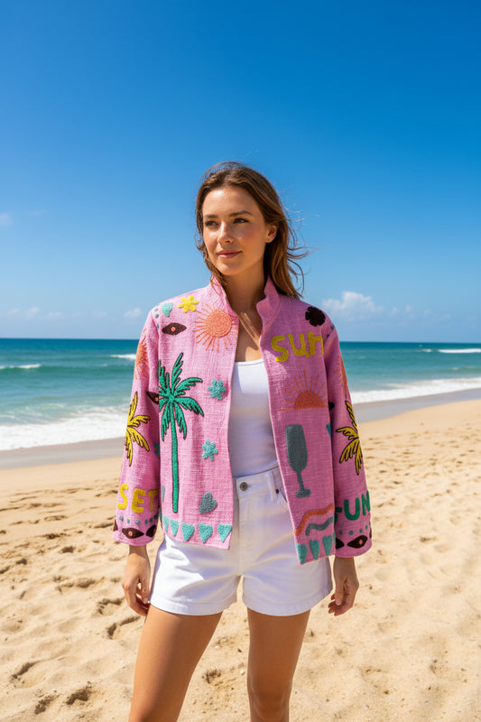 Tropical Daydream Reversible Jacket
