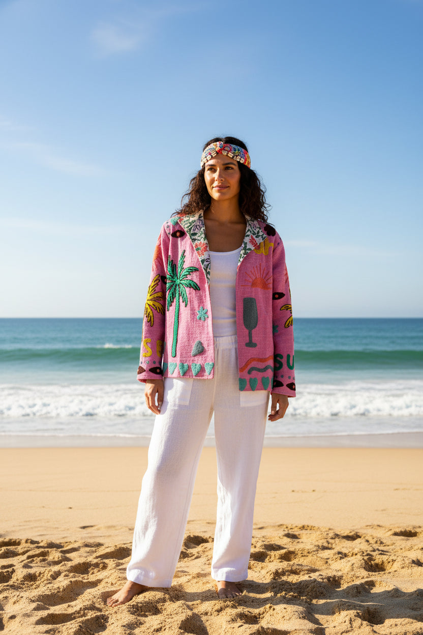 Tropical Daydream Reversible Jacket