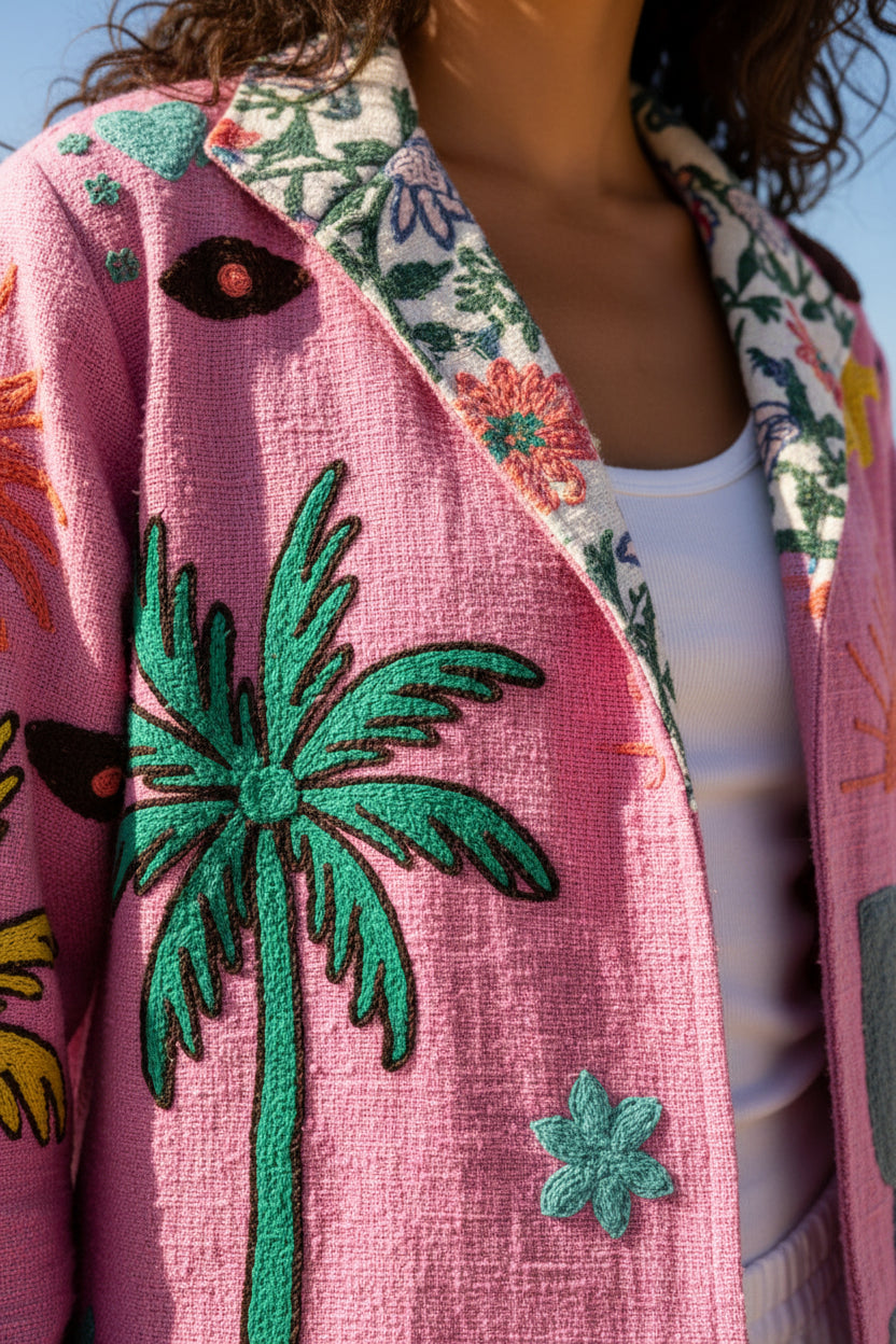 Tropical Daydream Reversible Jacket