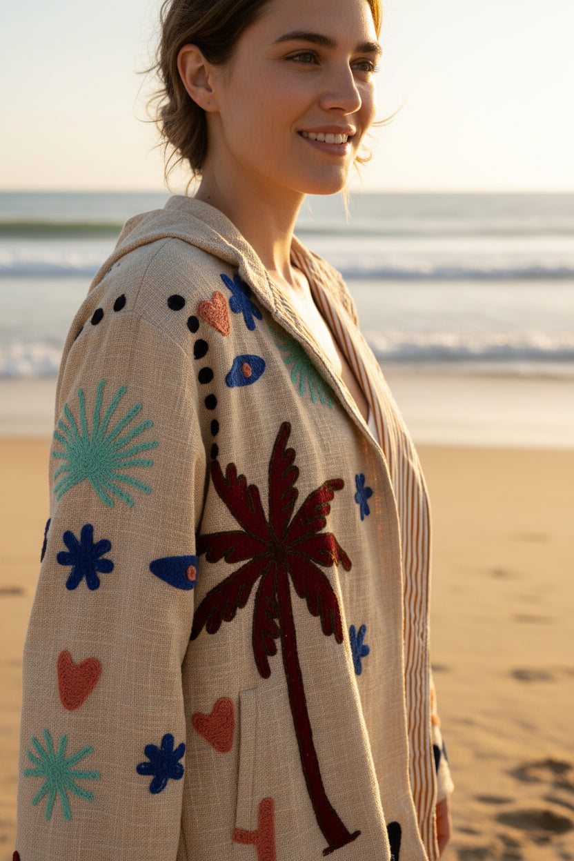 Coastal Sunset Reversible Jacket